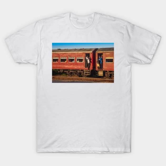 Morning Train T-Shirt by bkbuckley